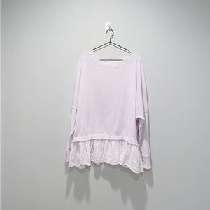 Free People Thermal With Ruffle Detail 🤍